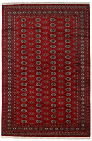 絨毯 オリエンタル パキスタン ブハラ 2Ply 202X308 ダークレッド/レッド (ウール, パキスタン)
