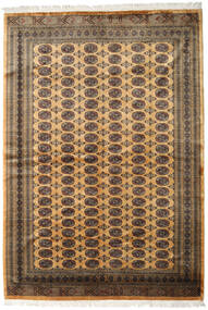 221X314 絨毯 オリエンタル パキスタン ブハラ 3Ply 茶色/ベージュ (ウール, パキスタン) Carpetvista
