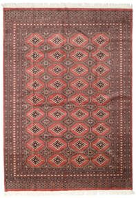 205X287 絨毯 オリエンタル パキスタン ブハラ 2Ply レッド/茶色 (ウール, パキスタン) Carpetvista