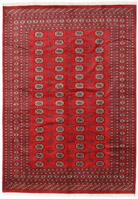215X302 러그 오리엔탈 파키스탄 보카라 2Ply 빨간색/다크 레드 (울, 파키스탄) Carpetvista