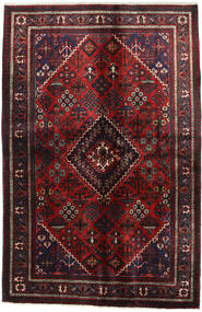 絨毯 ペルシャ ジョーサガン 136X207 ダークレッド/レッド (ウール, ペルシャ/イラン)