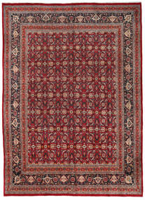 286X390 Dywan Moud Orientalny Czerwony/Ciemnoczerwony Duży (Wełna, Persja/Iran) Carpetvista