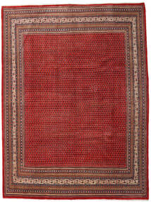 Alfombra Sarough Mir 273X363 Rojo/Marrón Grande (Lana, Persia/Irán)