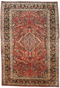  Persian Mahal Rug 238X335 Brown/Beige Carpetvista
