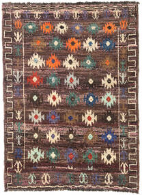 125X172 Tappeto Moroccan Berber - Afghanistan Moderno Marrone/Rosso (Lana, Afghanistan) Carpetvista