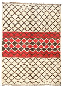 97X130 Moroccan Berber - Afganistan Teppich Moderner Beige/Braun (Wolle, Afghanistan) Carpetvista