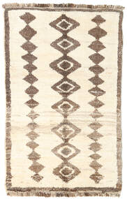 絨毯 Moroccan Berber - Afghanistan 85X134 ベージュ/茶色 (ウール, アフガニスタン)