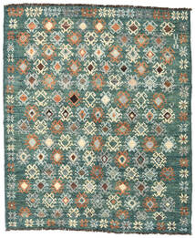 Moroccan Berber - Afghanistan Teppich 157X188 Grün/Grau Wolle, Afghanistan Carpetvista
