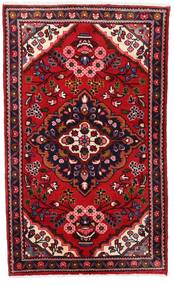  Hamadan Teppich 79X132 Persischer Wollteppich Rot/Dunkelrot Klein Carpetvista