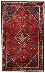  Orientalisk Joshaghan Matta 131X217 Mörkröd/Röd Ull, Persien/Iran Carpetvista