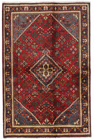 136X208 Alfombra Oriental Joshaghan Rojo/Marrón (Lana, Persia/Irán) Carpetvista