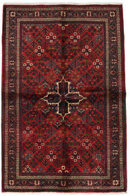  Persian Joshaghan Rug 138X213 Dark Red/Red (Wool, Persia/Iran)