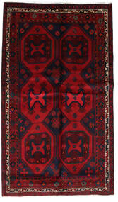  Persialainen Lori Matot Matto 150X254 Tummanpunainen/Punainen (Villa, Persia/Iran)