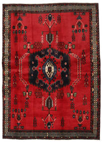  Persialainen Afshar Matot Matto 169X236 Tummanpunainen/Punainen (Villa, Persia/Iran)