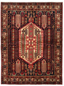  Afshar Shahre Babak Rug 178X236 Persian Wool Dark Red/Brown Carpetvista