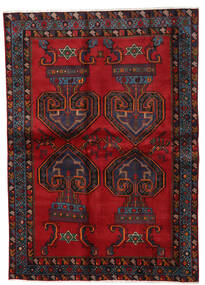  Orientalischer Afshar Teppich 171X237 Dunkelrot/Rot Wolle, Persien/Iran Carpetvista