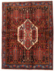  Persischer Afshar Teppich 168X217 Dunkelrot/Rot Carpetvista
