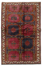 136X210 Lori Rug Oriental Red/Dark Red (Wool, Persia/Iran) Carpetvista