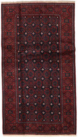  Orientalischer Belutsch Teppich 100X180 Dunkelrot/Rot Wolle, Persien/Iran Carpetvista