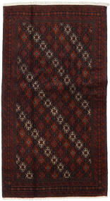  Belutsch Teppich 101X188 Persischer Wollteppich Dunkelrot/Rot Klein Carpetvista