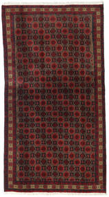  Orientalischer Belutsch Teppich 98X183 Dunkelrot/Braun Wolle, Persien/Iran Carpetvista