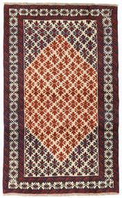 101X165 絨毯 オリエンタル バルーチ ダークレッド/レッド (ウール, ペルシャ/イラン) Carpetvista