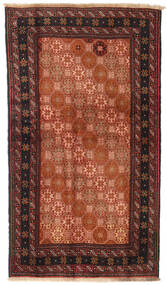 絨毯 オリエンタル バルーチ 100X172 ダークレッド/茶色 (ウール, ペルシャ/イラン)
