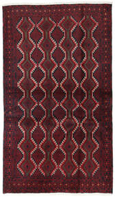 絨毯 バルーチ 107X180 ダークレッド (ウール, ペルシャ/イラン)