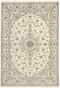 Nain 6La Teppich 151X230 Beige/Orange Wolle, Persien/Iran
