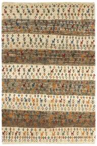 120X179 Gabbeh Persisch Fine Teppich Moderner Beige/Orange (Wolle, Persien/Iran)