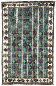 119X191 Tapis Moroccan Berber - Afghanistan Moderne Marron/Gris (Laine, Afghanistan) Carpetvista