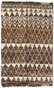 89X131 Moroccan Berber - Afghanistan Rug Modern Brown/Beige (Wool, Afghanistan) Carpetvista