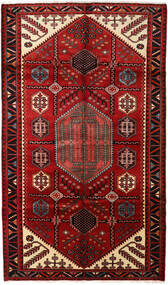  Persian Hamadan Rug 150X252 Red/Dark Red (Wool, Persia/Iran)