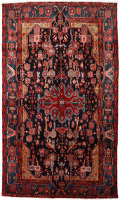  Persisk Nahavand Matta 150X256 Röd/Mörkrosa (Ull, Persien/Iran)