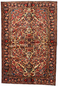148X218 絨毯 オリエンタル リリアン 茶色/レッド (ウール, ペルシャ/イラン) Carpetvista