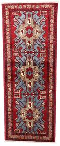 Turkaman Rug 77X196 Runner
 Red/Dark Red Wool, Persia/Iran Carpetvista