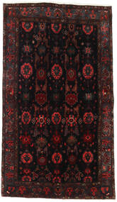 Χαλι Περσικό Hamadan 127X227 Σκούρο Κόκκινο/Κόκκινα (Μαλλί, Περσικά/Ιρανικά)