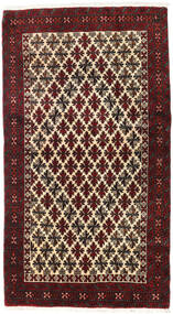  Persian Baluch Rug 92X167 Brown/Beige Carpetvista
