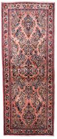 77X198 絨毯 オリエンタル サルーク 廊下 カーペット レッド/ダークレッド (ウール, ペルシャ/イラン) Carpetvista