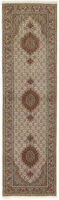 Teppichläufer 92X305 Orientalischer Persischer Täbriz 50 Raj
