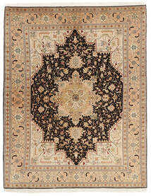  Oriental Tabriz 50 Raj Rug 150X200 Beige/Brown Wool, Persia/Iran