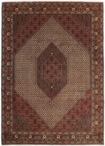 絨毯 ペルシャ ビジャー シルク製 250X350 茶色 大きな (ウール, ペルシャ/イラン)