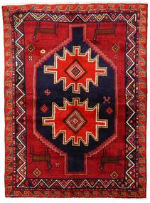 Lori Rug Rug 147X200 Red/Dark Pink Wool, Persia/Iran Carpetvista