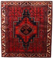 170X191 Lori Teppich Orientalischer Dunkelrot/Rot (Wolle, Persien/Iran) Carpetvista
