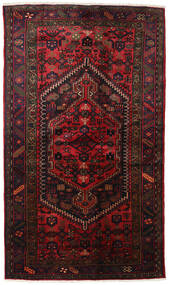  Hamadan Teppich 130X220 Persischer Wollteppich Dunkelrot/Rot Klein Carpetvista