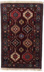  73X120 Yalameh Teppe Mørk Rød/Brun Persia/Iran Carpetvista