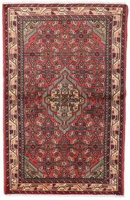 Asadabad Rug 100X155 Red/Brown Wool, Persia/Iran Carpetvista