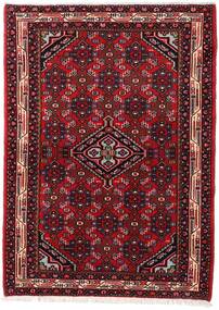 103X142 Tappeto Asadabad Orientale Rosso Scuro/Rosso (Lana, Persia/Iran) Carpetvista