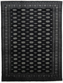 300X399 Pakistan Buchara 2Ply Teppich Orientalischer Schwarz/Dunkelgrau Großer (Wolle, Pakistan) Carpetvista