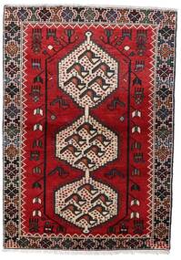 Hamadan Matot Matto 105X150 Tummanpunainen/Ruskea Villa, Persia/Iran Carpetvista
